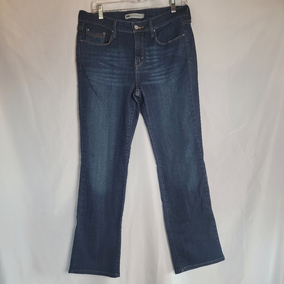 Levi's 505 Straightleg Dark Wash Jeans Women's Size 10 - Picture 1 of 10